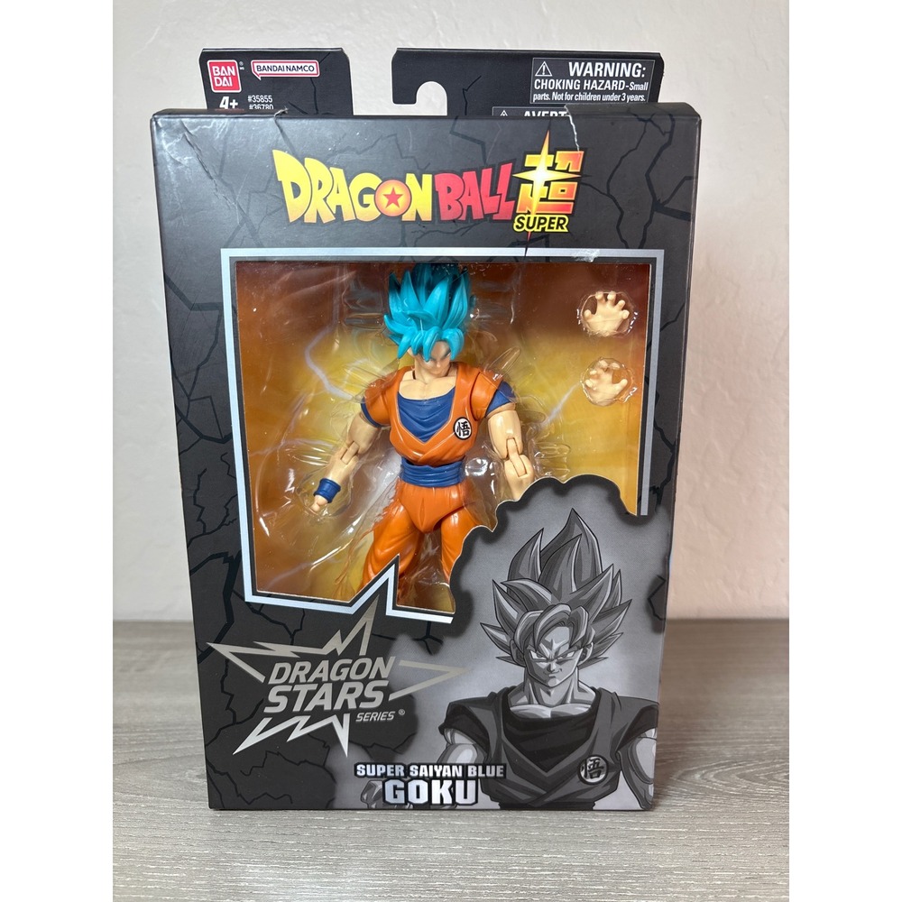 Bandai Dragon Ball Super Dragon Stars Super Saiyan Blue Goku Action Figure 36780